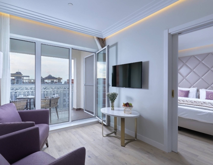 2-местное 2-комн. люкс с балк. - Санаторий «Плаза» Кисловодск